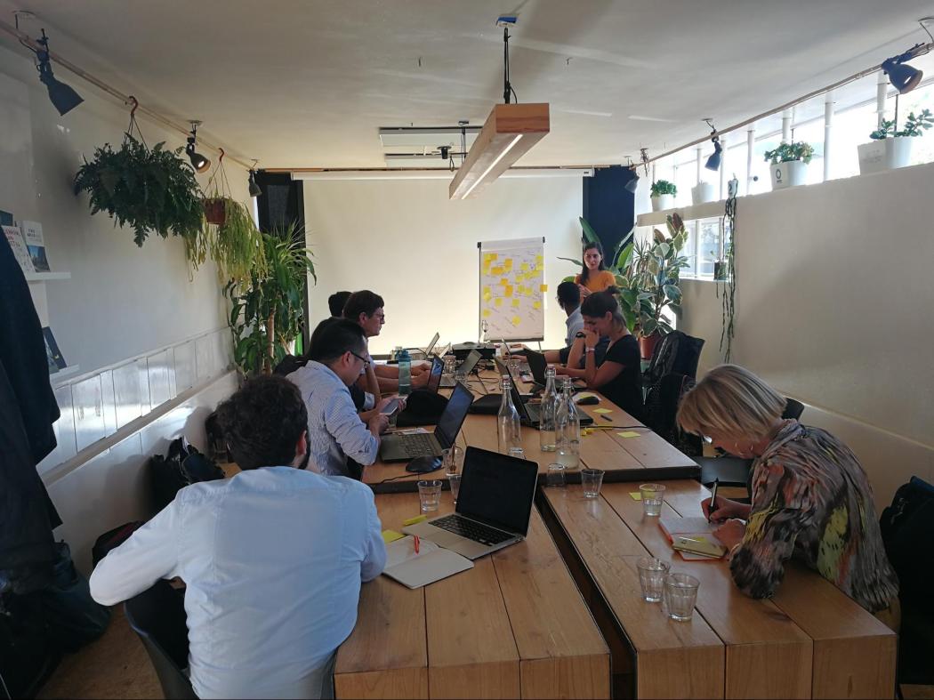 Mind mapping session